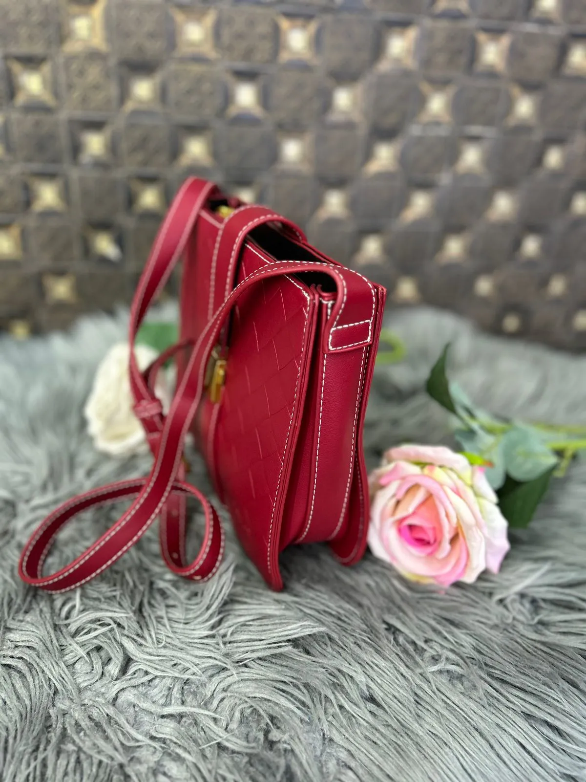 Vernika Square Leather Bag