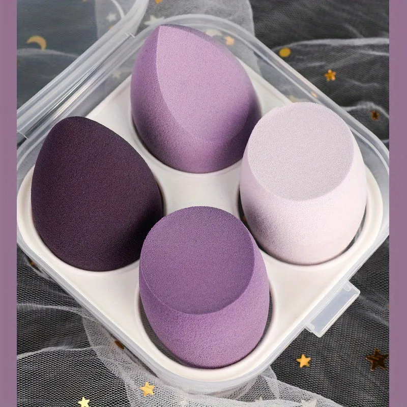Versatile 4-in-1 Makeup Sponges