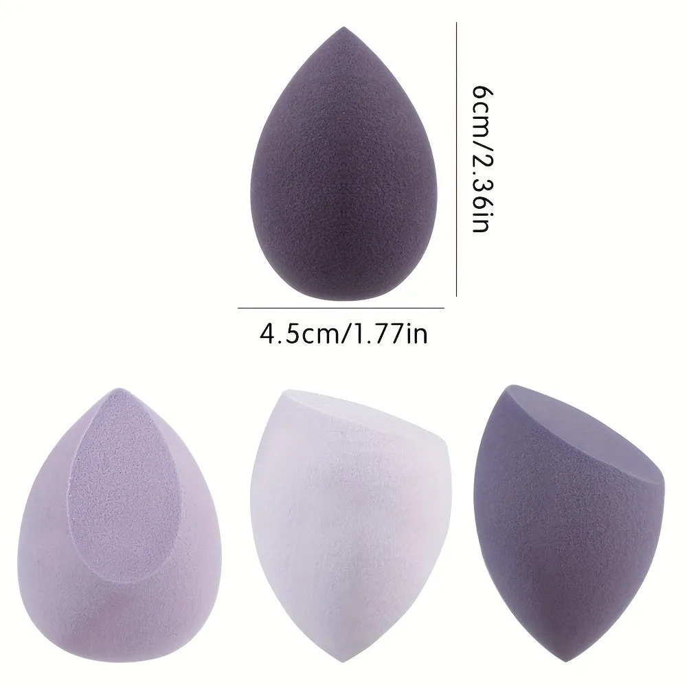 Versatile 4-in-1 Makeup Sponges