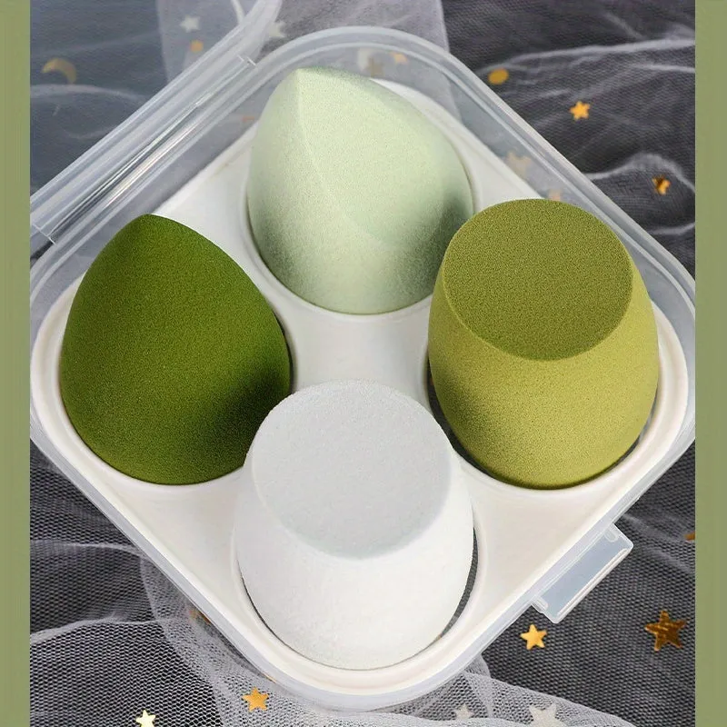 Versatile 4-in-1 Makeup Sponges