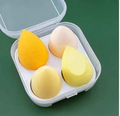 Versatile 4-in-1 Makeup Sponges