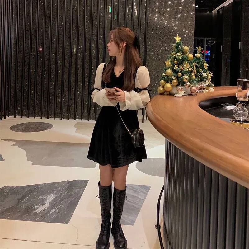 Vintage Charming Mini Dress