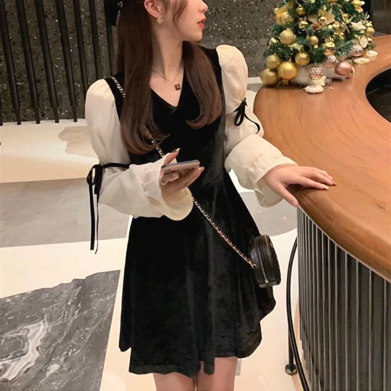 Vintage Charming Mini Dress