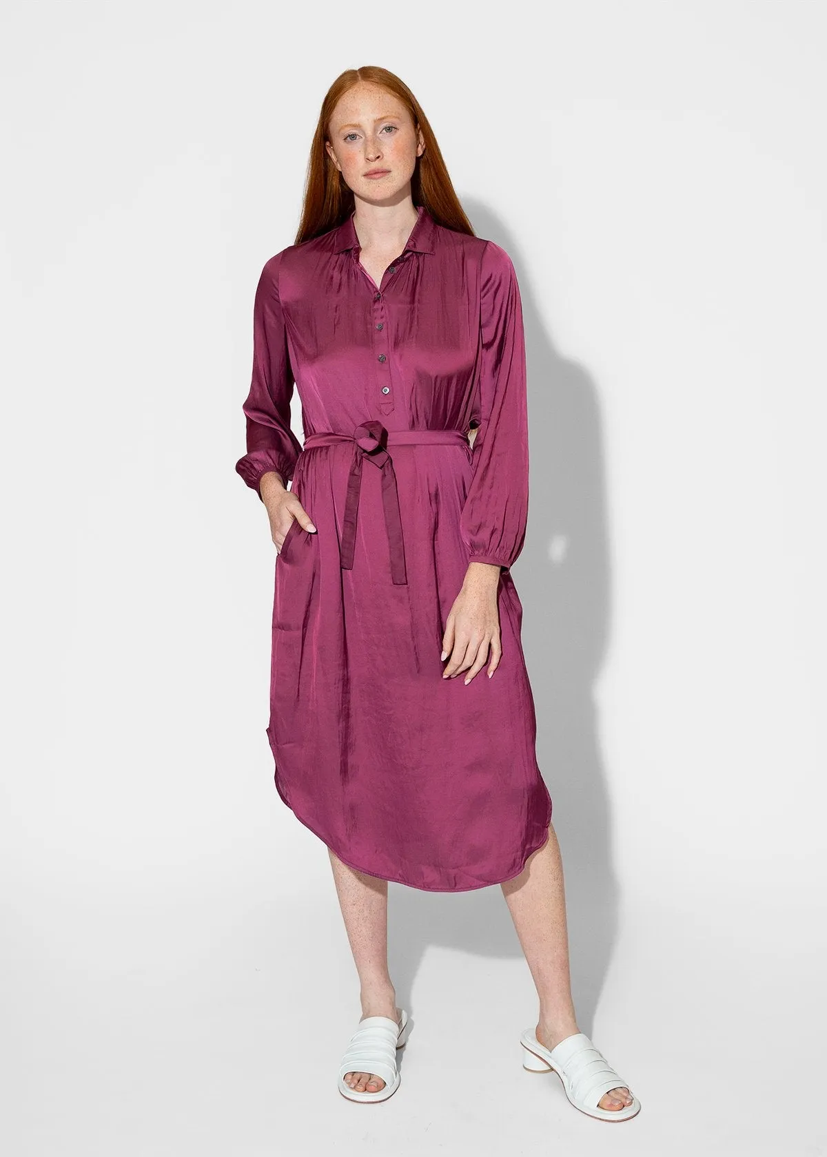 Vivienne Dress in Berry