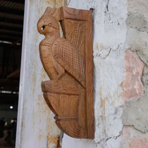 Wooden Simple carved Bird Door Bracket