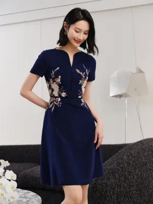 Yaying traditional-style mid-length dress